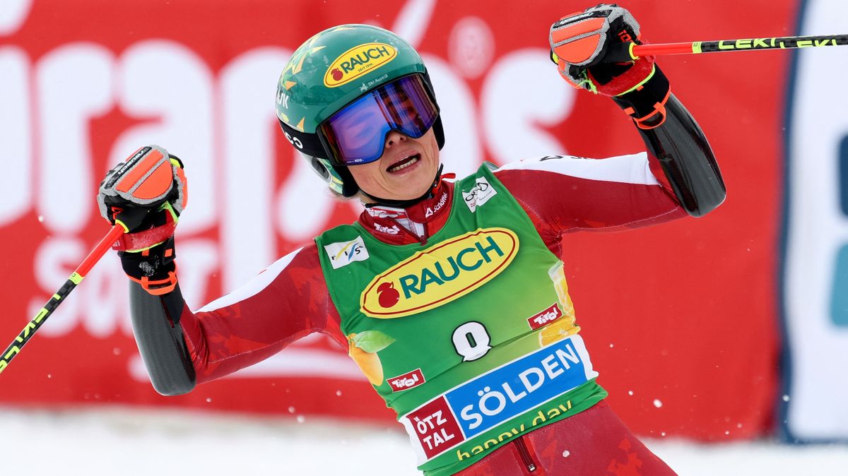 Scheibová vyhrála obří slalom v Söldenu